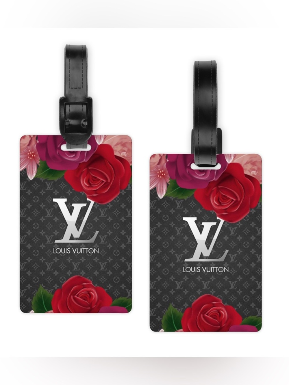 HANDMADE FASHION Luggage Tag With Strap